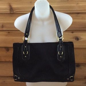 SALE!! Vintage Etienne Aigner Black Satchel, EUC!